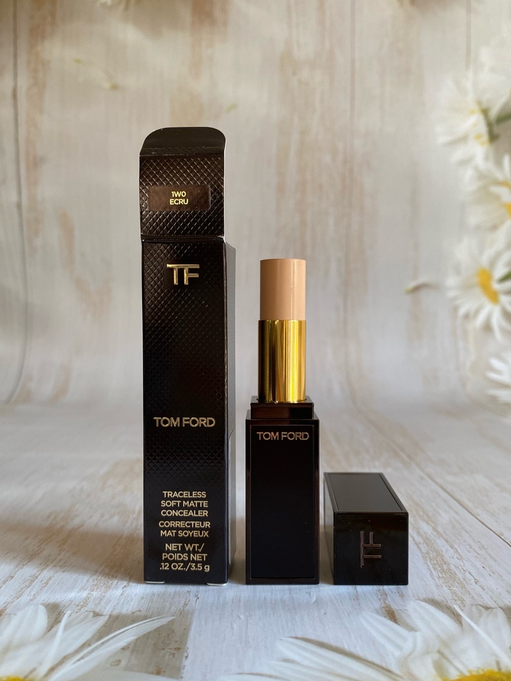 1W0 Ecru, Tom Ford Traceless Soft Matte Concealer Stick, .12oz/3.5g, NIB